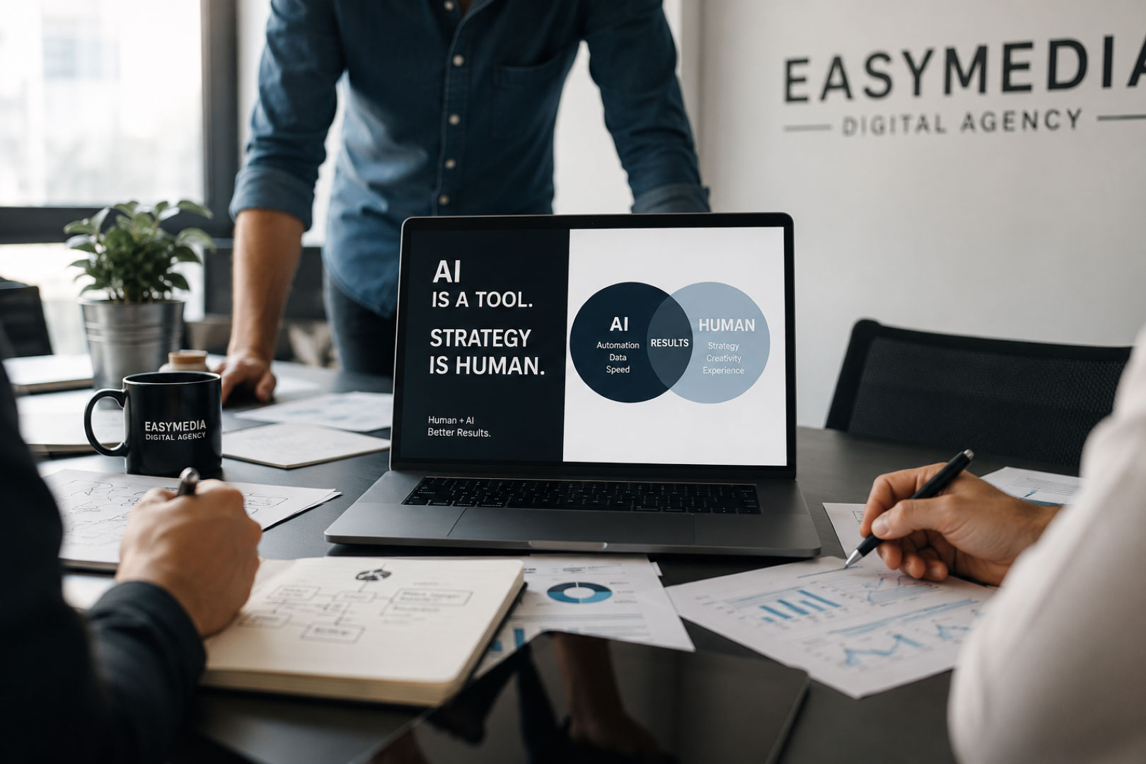 Γιατί το AI δεν αντικαθιστά τα Digital Agencies — τα κάνει πιο απαραίτητα από ποτέ